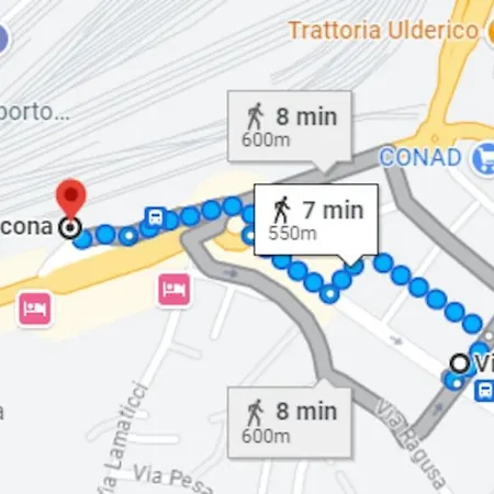 Posizione Strategica Porto, Stazione E Wi-fi * 안코나